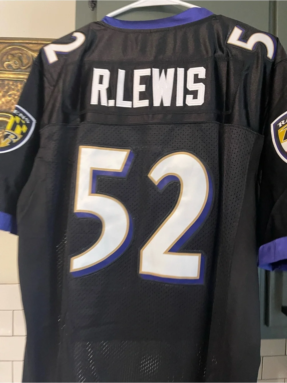 Men’s Vintage Ray Lewis Ravens NFL Jersey Size L. - Picture 9 of 9